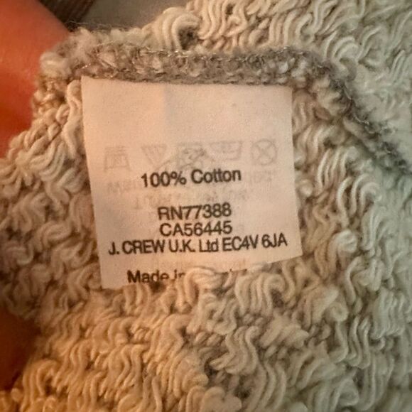 J.Crew bomber style, full zip sweater. - Picture 5 of 6